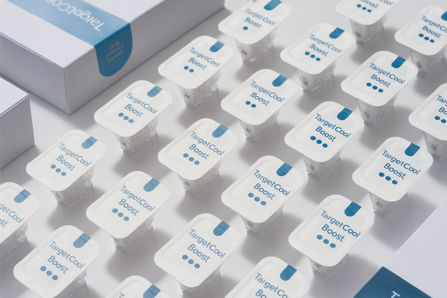 TARGETCOOL BOOSTING CONTAINER TYPE3 pack of 10, featuring a sleek design for easy storage and organization.