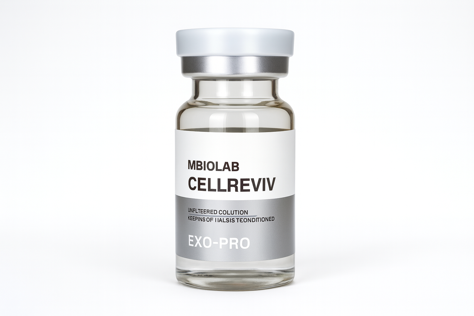 YOUNG&BEAUTY Cellreviv EXOPRO vials with product details and packaging displayed on a clean background.