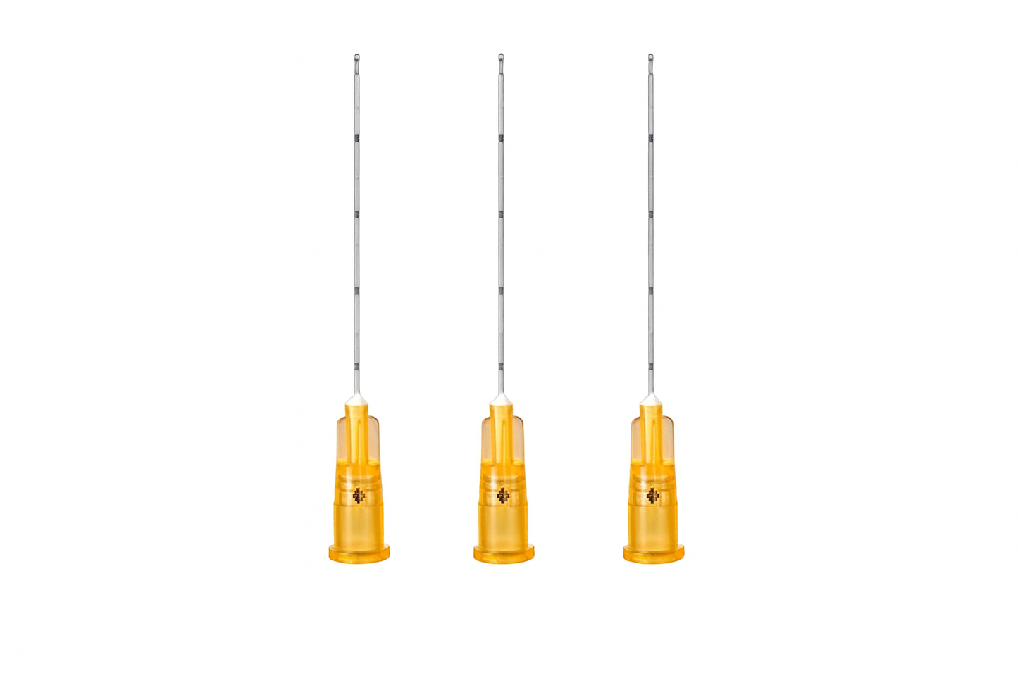 My Store microcannula set in a box, showing multiple cannulas for precise applications.